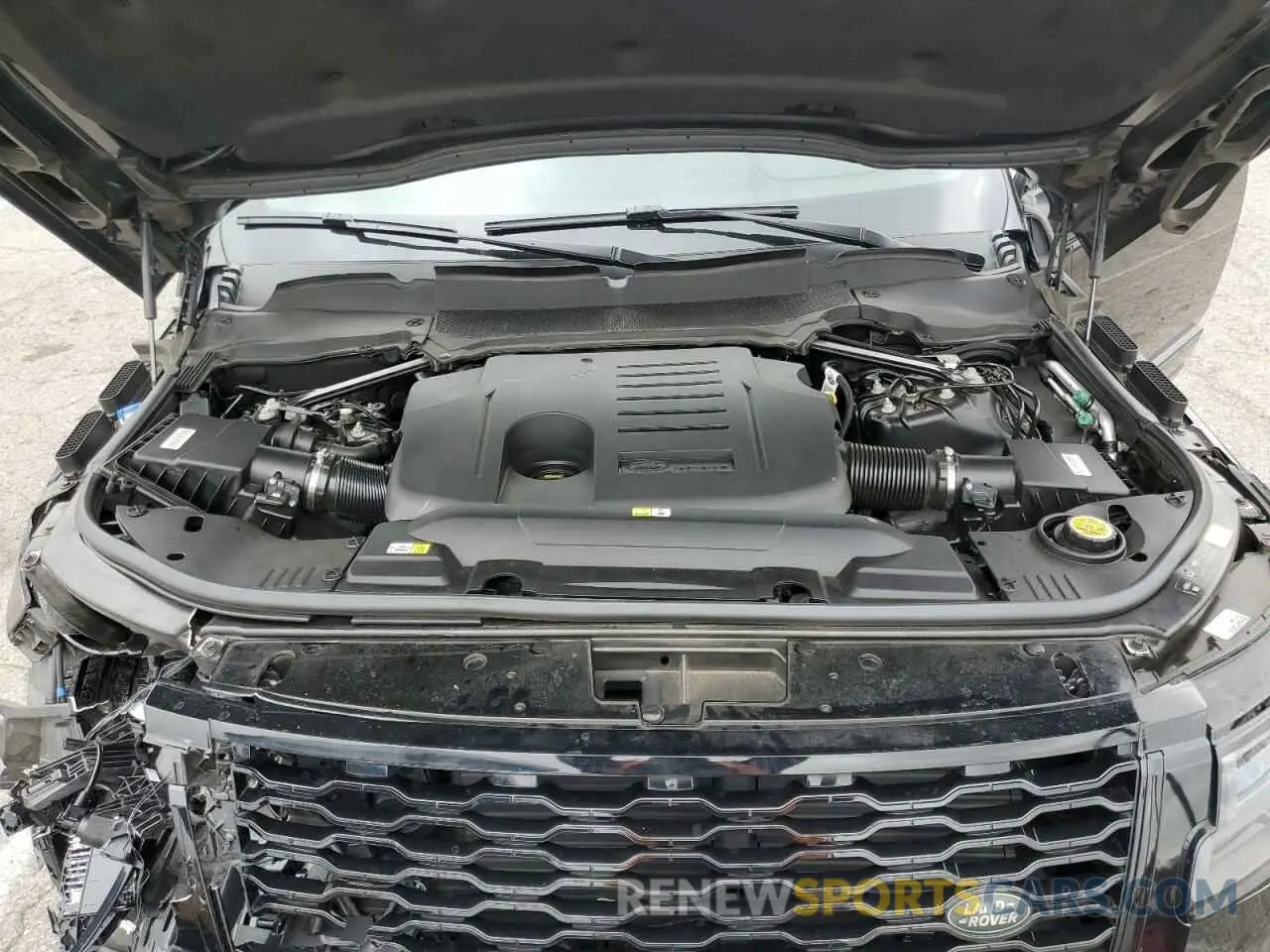 12 fotografías del automóvil dañado SALGS2RU6MA453669 LAND ROVER RANGEROVER 2021