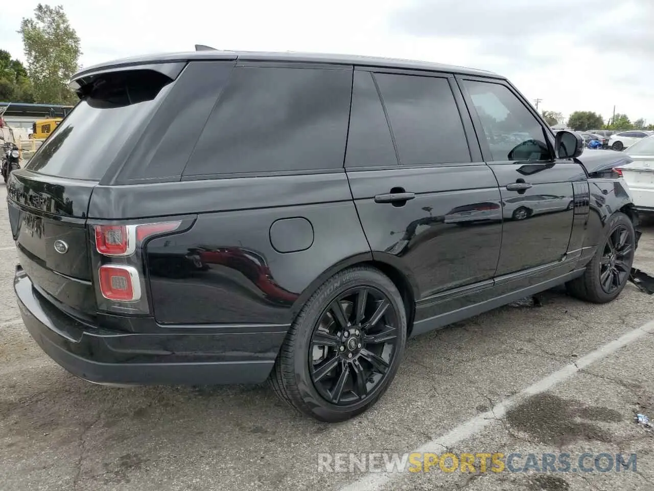 3 fotografías del automóvil dañado SALGS2RU6MA453669 LAND ROVER RANGEROVER 2021