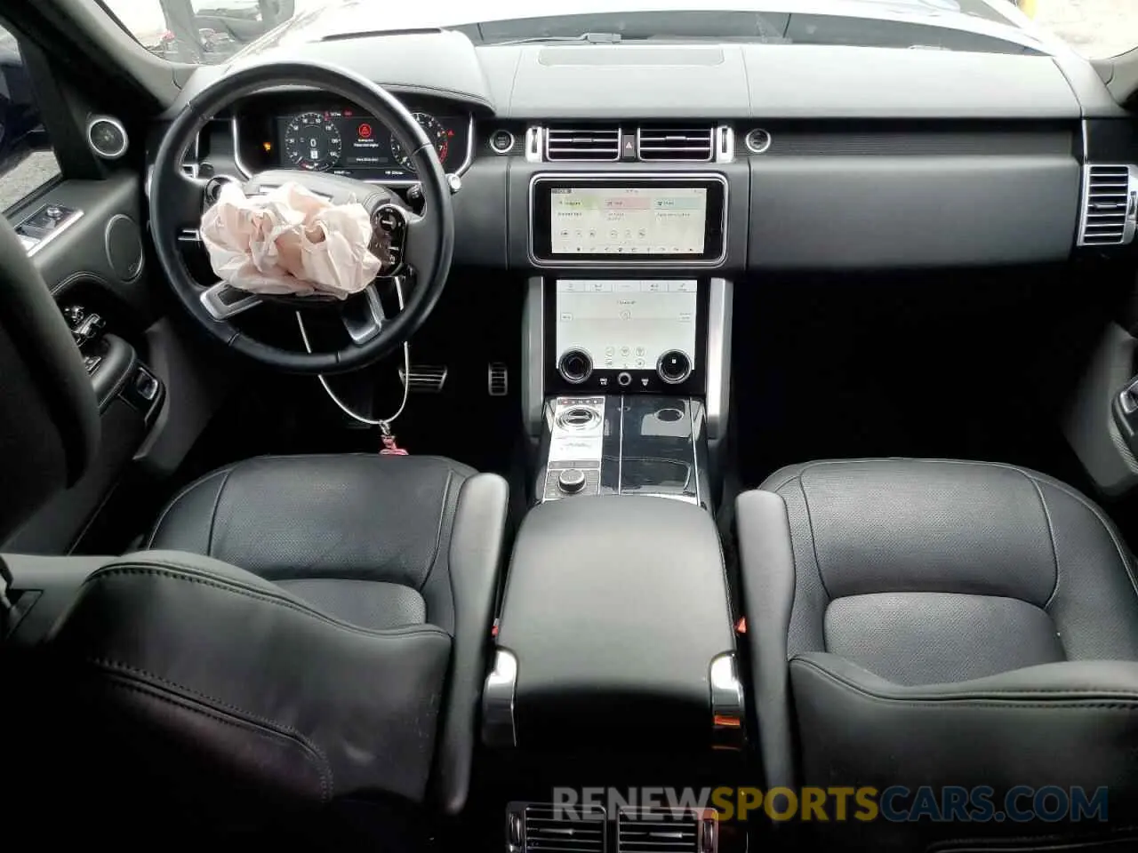 8 fotografías del automóvil dañado SALGS2RU6MA453669 LAND ROVER RANGEROVER 2021