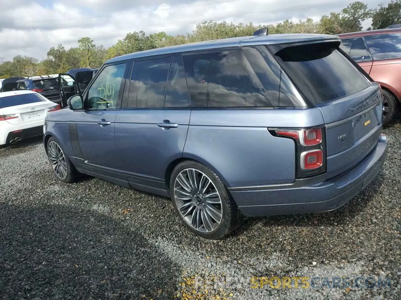2 fotografías del automóvil dañado SALGS2RU6MA455471 LAND ROVER RANGEROVER 2021