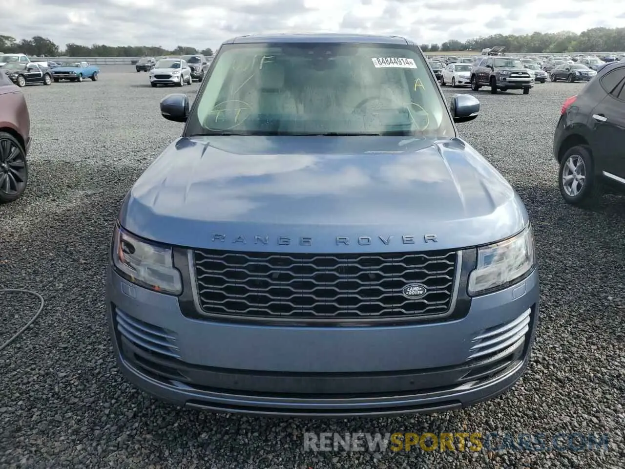 5 fotografías del automóvil dañado SALGS2RU6MA455471 LAND ROVER RANGEROVER 2021