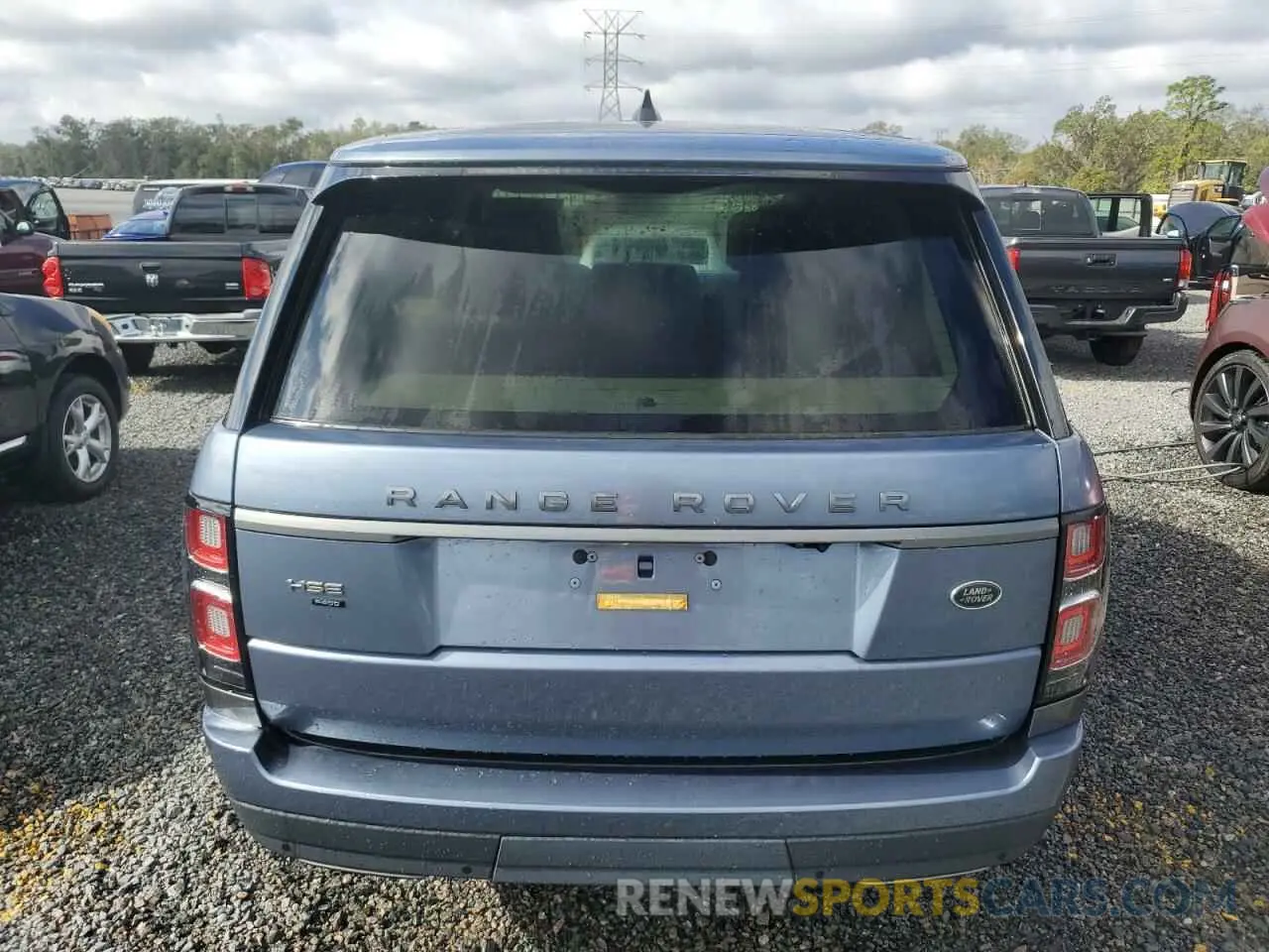 6 fotografías del automóvil dañado SALGS2RU6MA455471 LAND ROVER RANGEROVER 2021