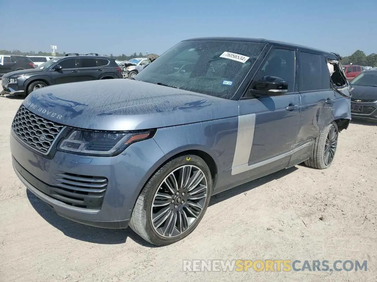 1 fotografías del automóvil dañado SALGS2RU8MA434010 LAND ROVER RANGEROVER 2021