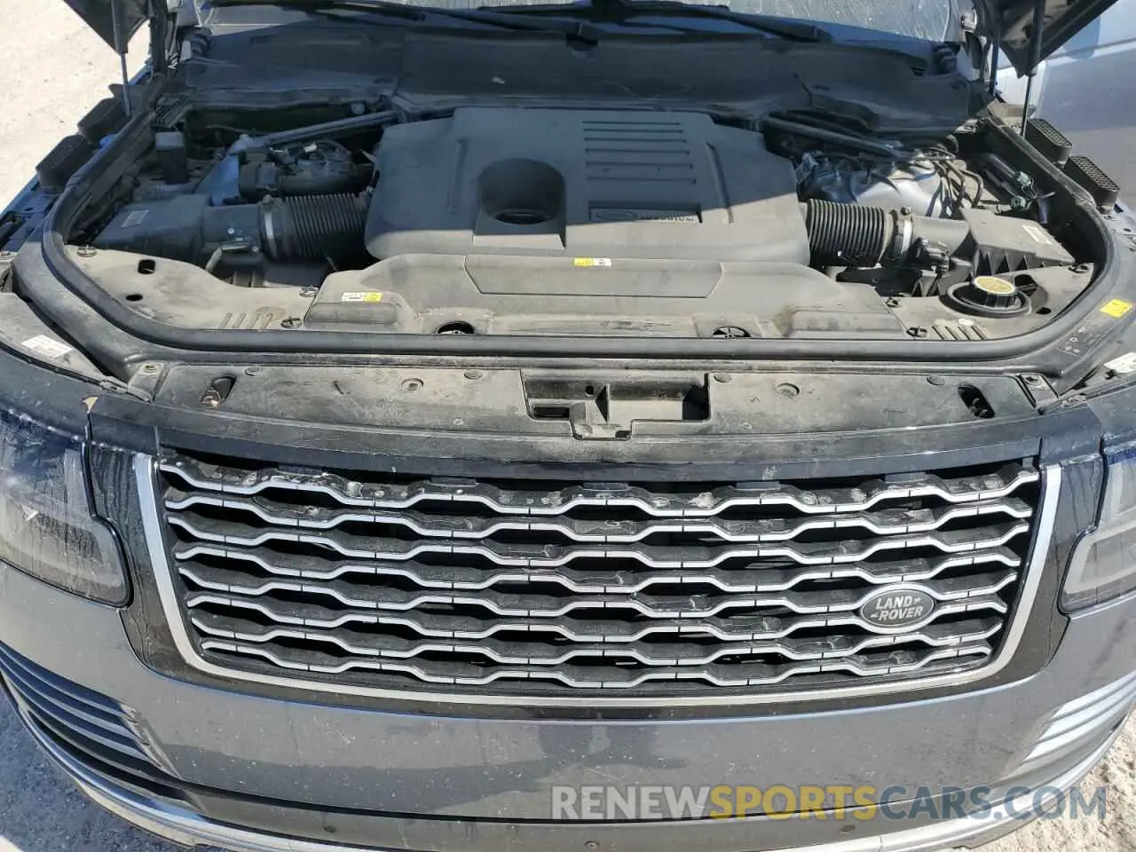 12 fotografías del automóvil dañado SALGS2RU8MA434010 LAND ROVER RANGEROVER 2021