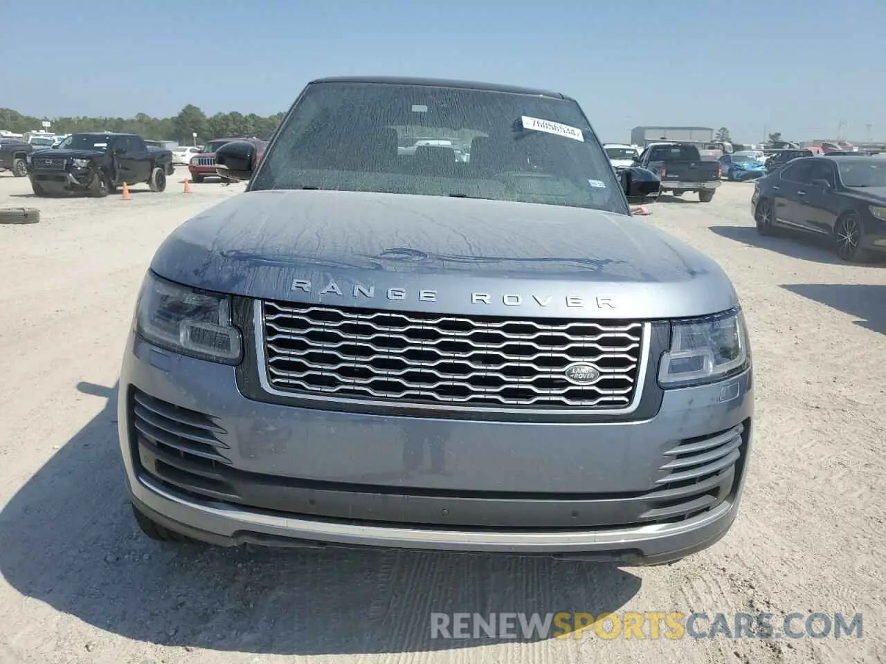 5 fotografías del automóvil dañado SALGS2RU8MA434010 LAND ROVER RANGEROVER 2021