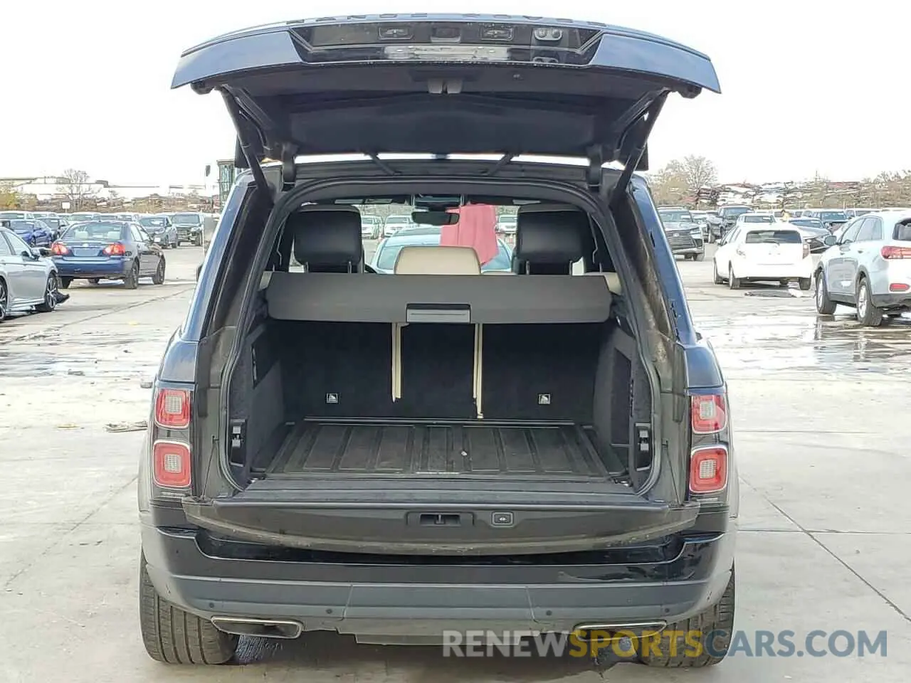6 fotografías del automóvil dañado SALGS2RU8MA442026 LAND ROVER RANGEROVER 2021
