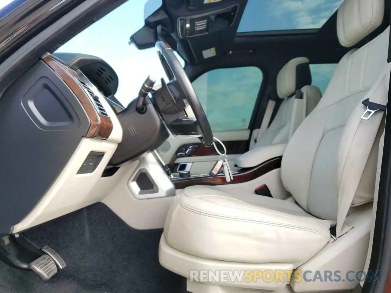 7 fotografías del automóvil dañado SALGS2RU8MA442026 LAND ROVER RANGEROVER 2021