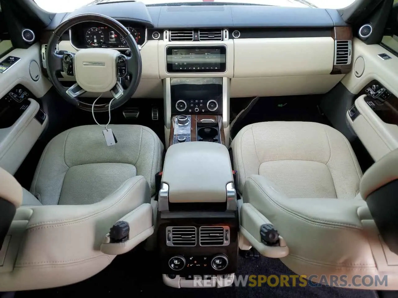 8 fotografías del automóvil dañado SALGS2RU8MA442026 LAND ROVER RANGEROVER 2021