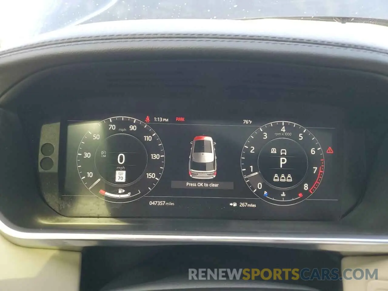 9 fotografías del automóvil dañado SALGS2RU8MA442026 LAND ROVER RANGEROVER 2021