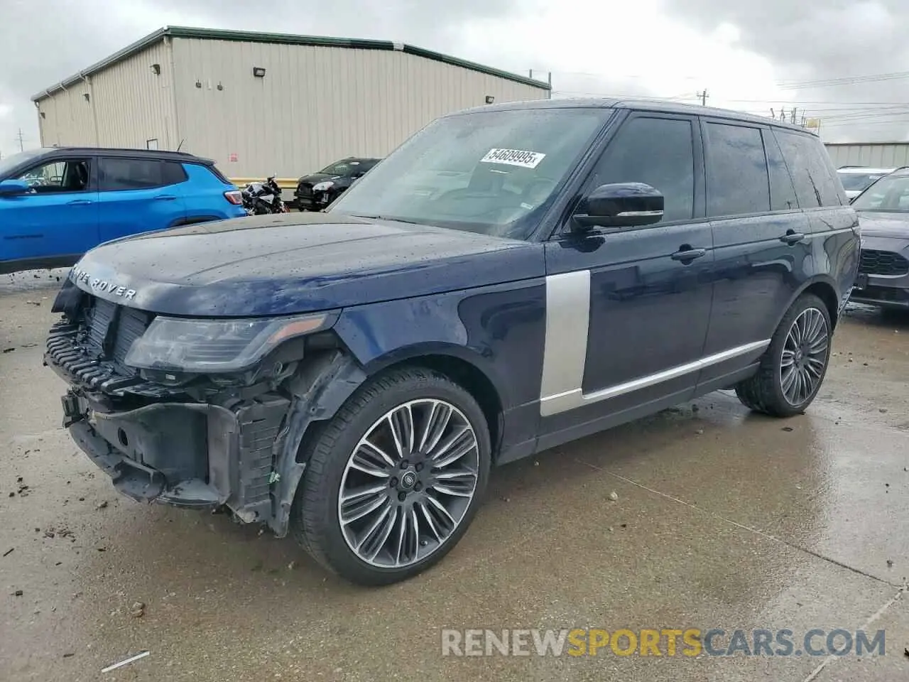 1 fotografías del automóvil dañado SALGS2SE2MA421028 LAND ROVER RANGEROVER 2021