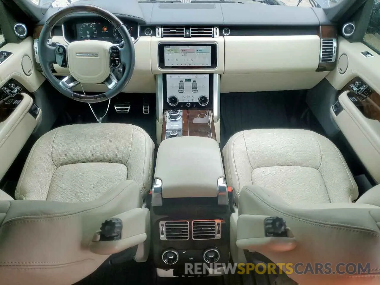 8 fotografías del automóvil dañado SALGS2SE2MA421028 LAND ROVER RANGEROVER 2021