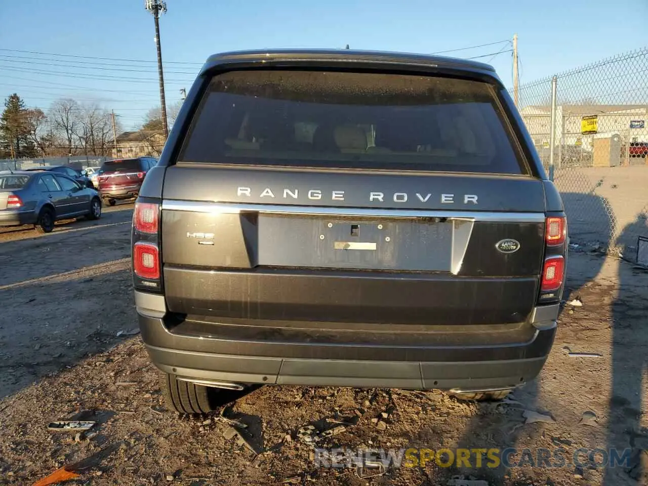 6 fotografías del automóvil dañado SALGS2SE2MA439576 LAND ROVER RANGEROVER 2021