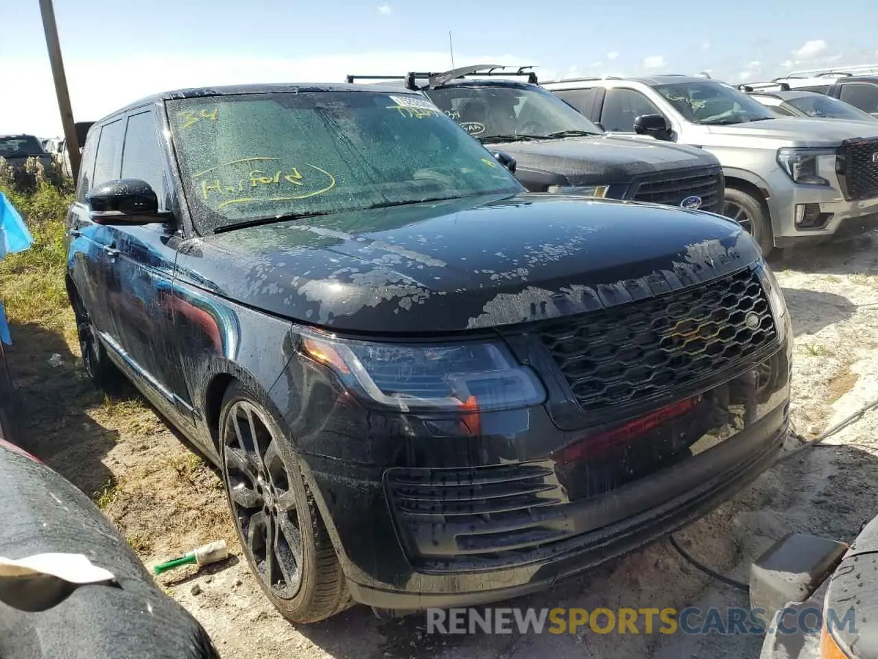 4 fotografías del automóvil dañado SALGS2SE2MA449878 LAND ROVER RANGEROVER 2021