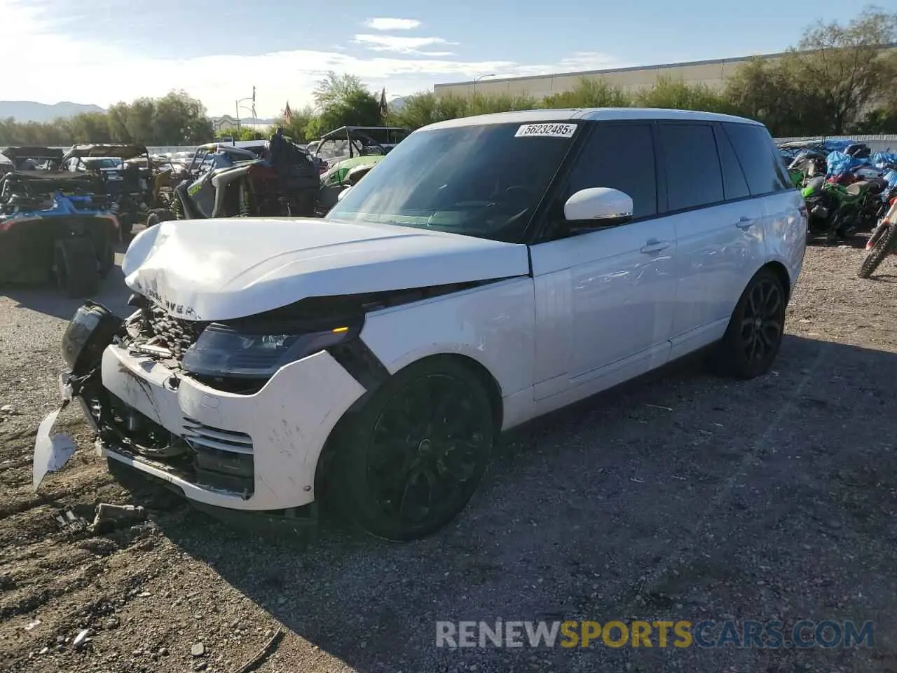 1 fotografías del automóvil dañado SALGS2SE3MA424925 LAND ROVER RANGEROVER 2021