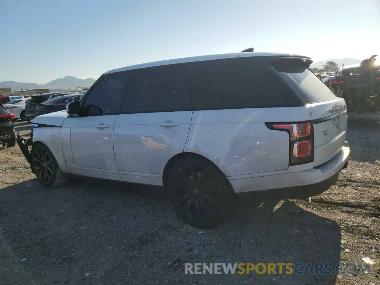 2 fotografías del automóvil dañado SALGS2SE3MA424925 LAND ROVER RANGEROVER 2021