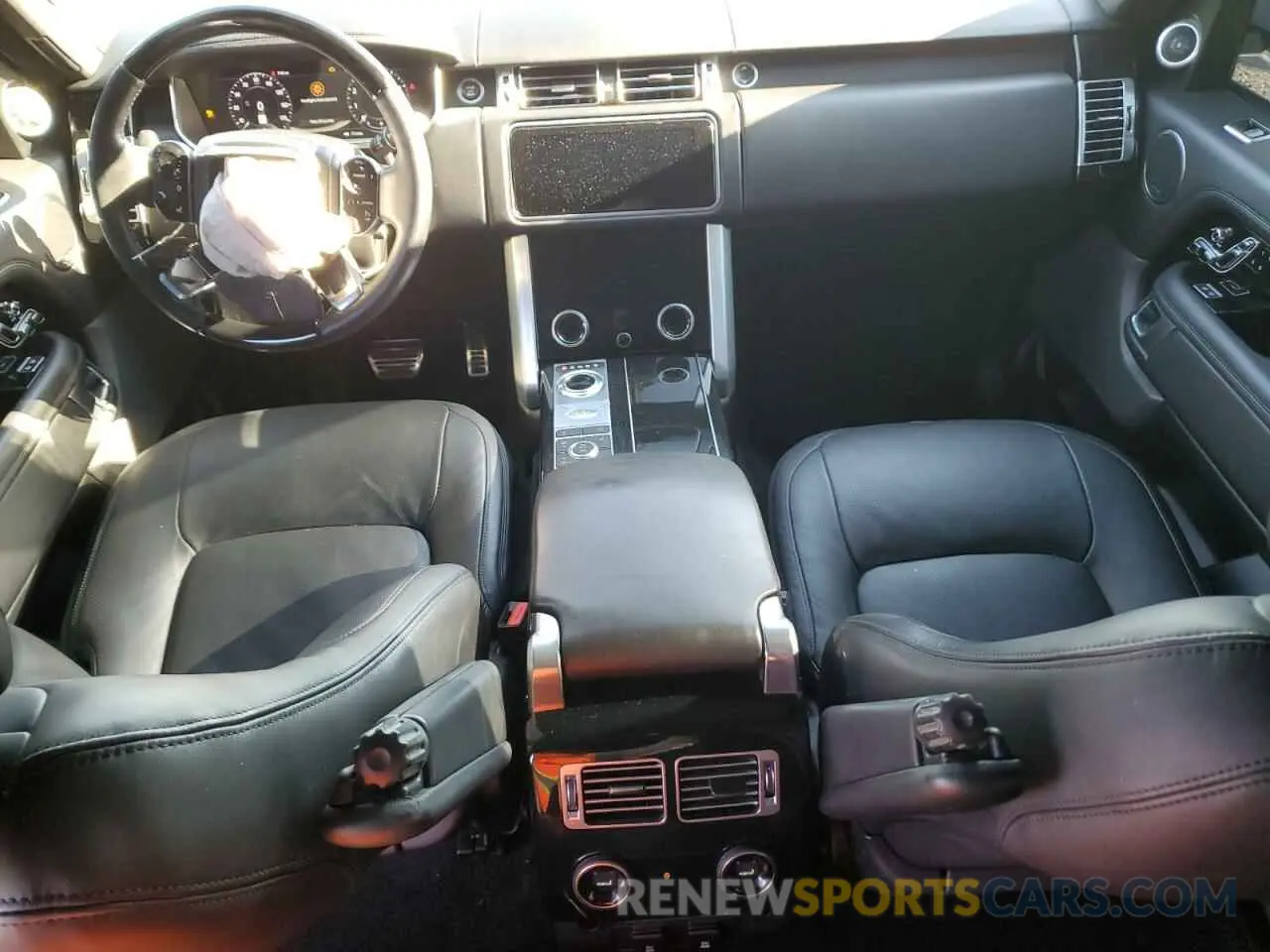 8 fotografías del automóvil dañado SALGS2SE3MA424925 LAND ROVER RANGEROVER 2021