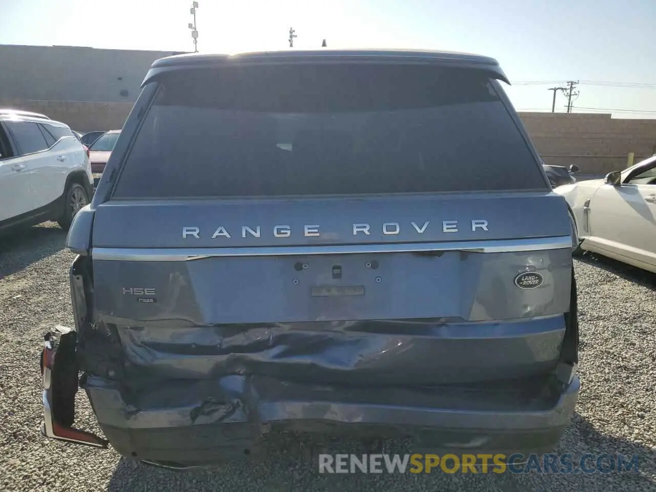 6 fotografías del automóvil dañado SALGS2SE3MA428313 LAND ROVER RANGEROVER 2021