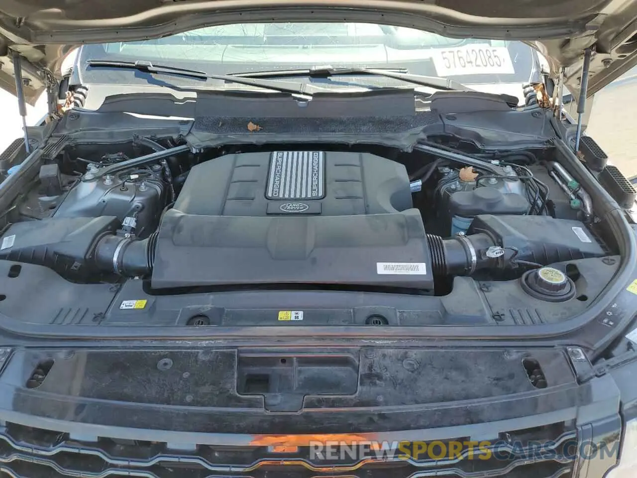 12 fotografías del automóvil dañado SALGS2SE3MA450912 LAND ROVER RANGEROVER 2021