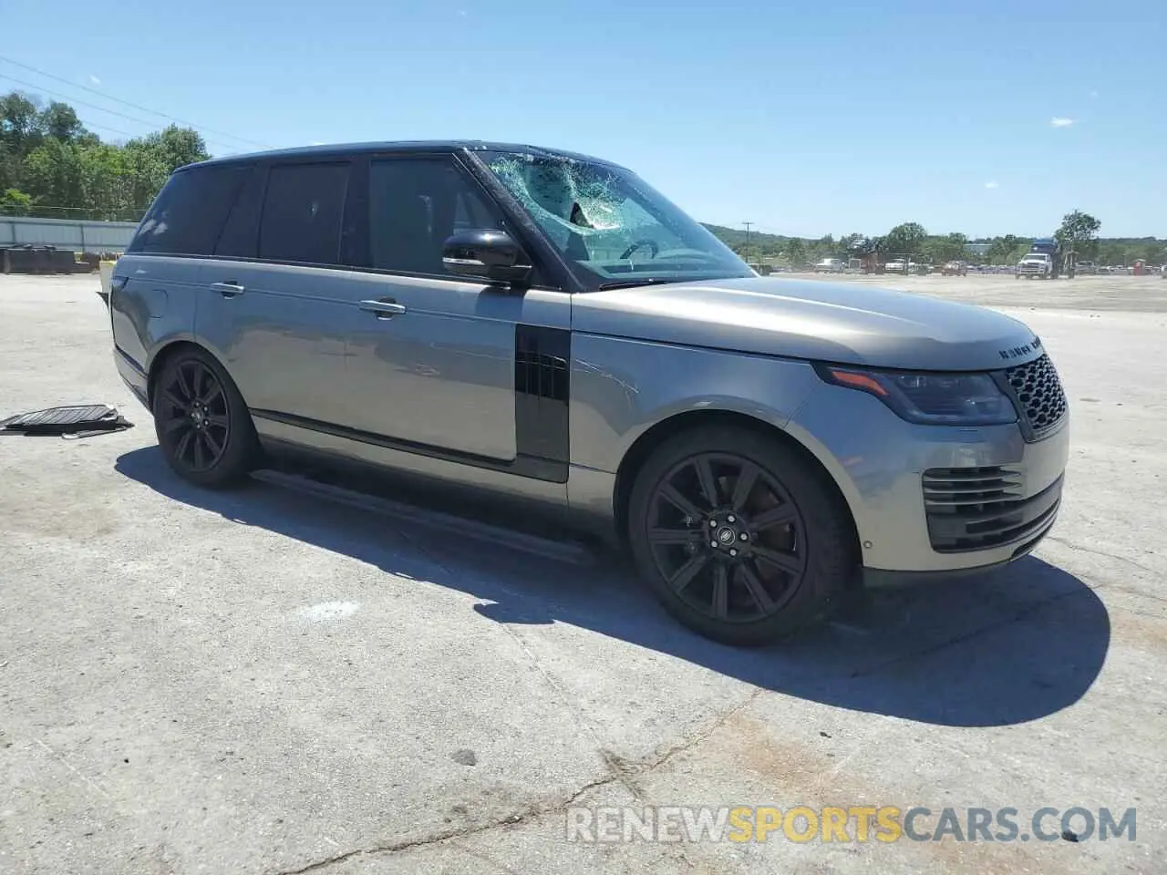 4 fotografías del automóvil dañado SALGS2SE3MA450912 LAND ROVER RANGEROVER 2021