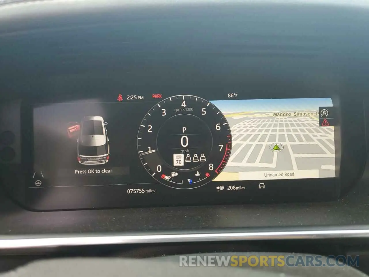 9 fotografías del automóvil dañado SALGS2SE3MA450912 LAND ROVER RANGEROVER 2021