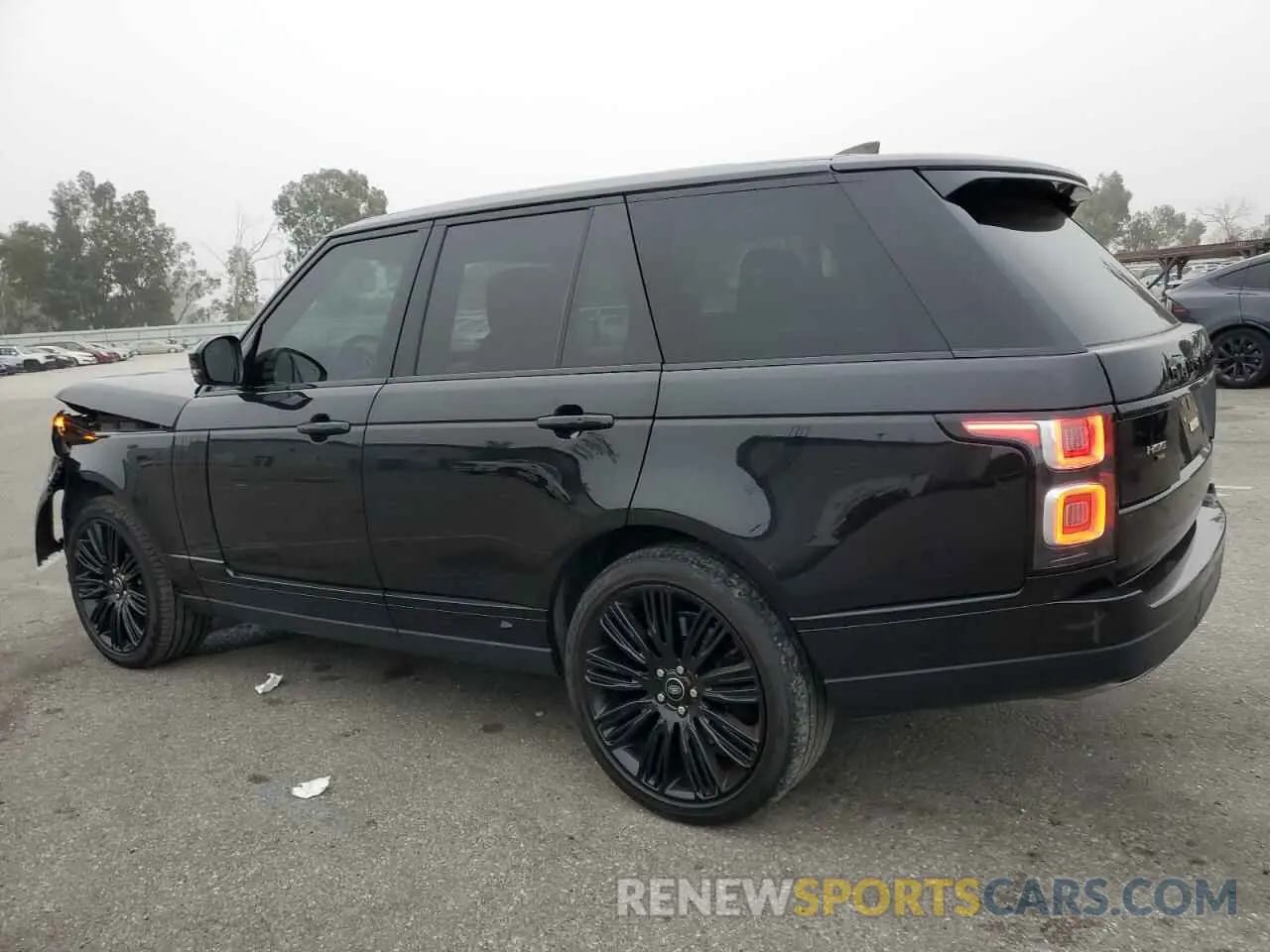 2 fotografías del automóvil dañado SALGS2SE4MA449879 LAND ROVER RANGEROVER 2021