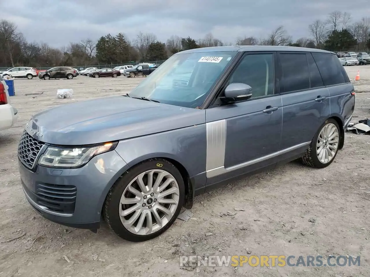1 fotografías del automóvil dañado SALGS2SE8MA439422 LAND ROVER RANGEROVER 2021