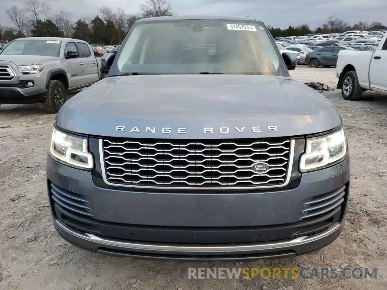5 fotografías del automóvil dañado SALGS2SE8MA439422 LAND ROVER RANGEROVER 2021