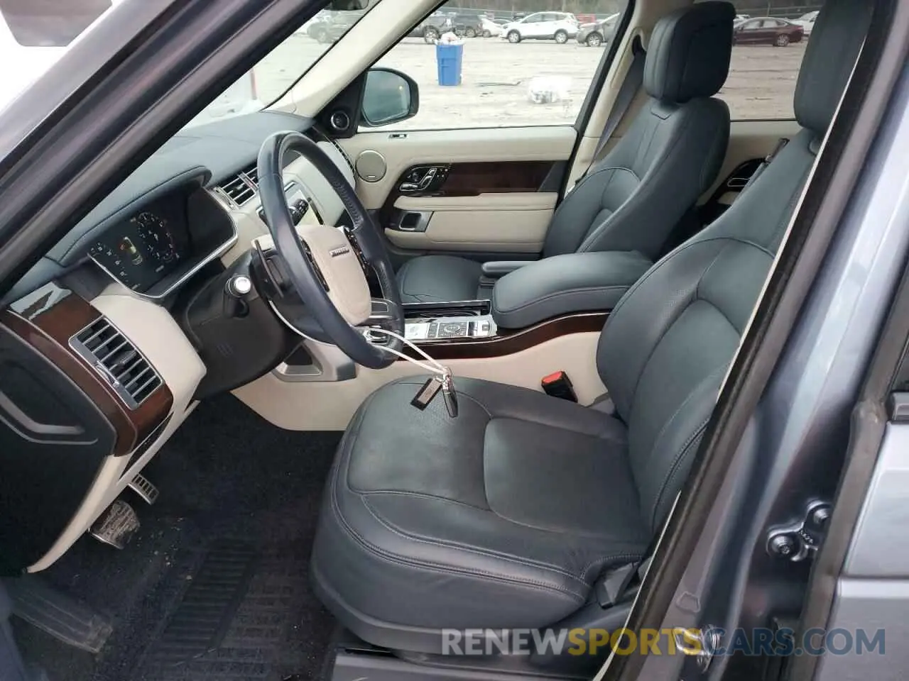 7 fotografías del automóvil dañado SALGS2SE8MA439422 LAND ROVER RANGEROVER 2021