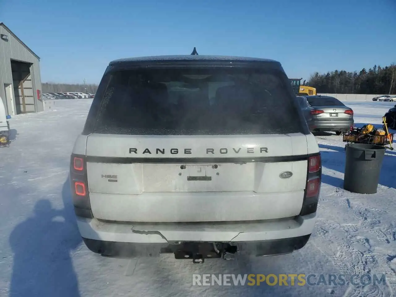 6 fotografías del automóvil dañado SALGS2SEXMA438501 LAND ROVER RANGEROVER 2021