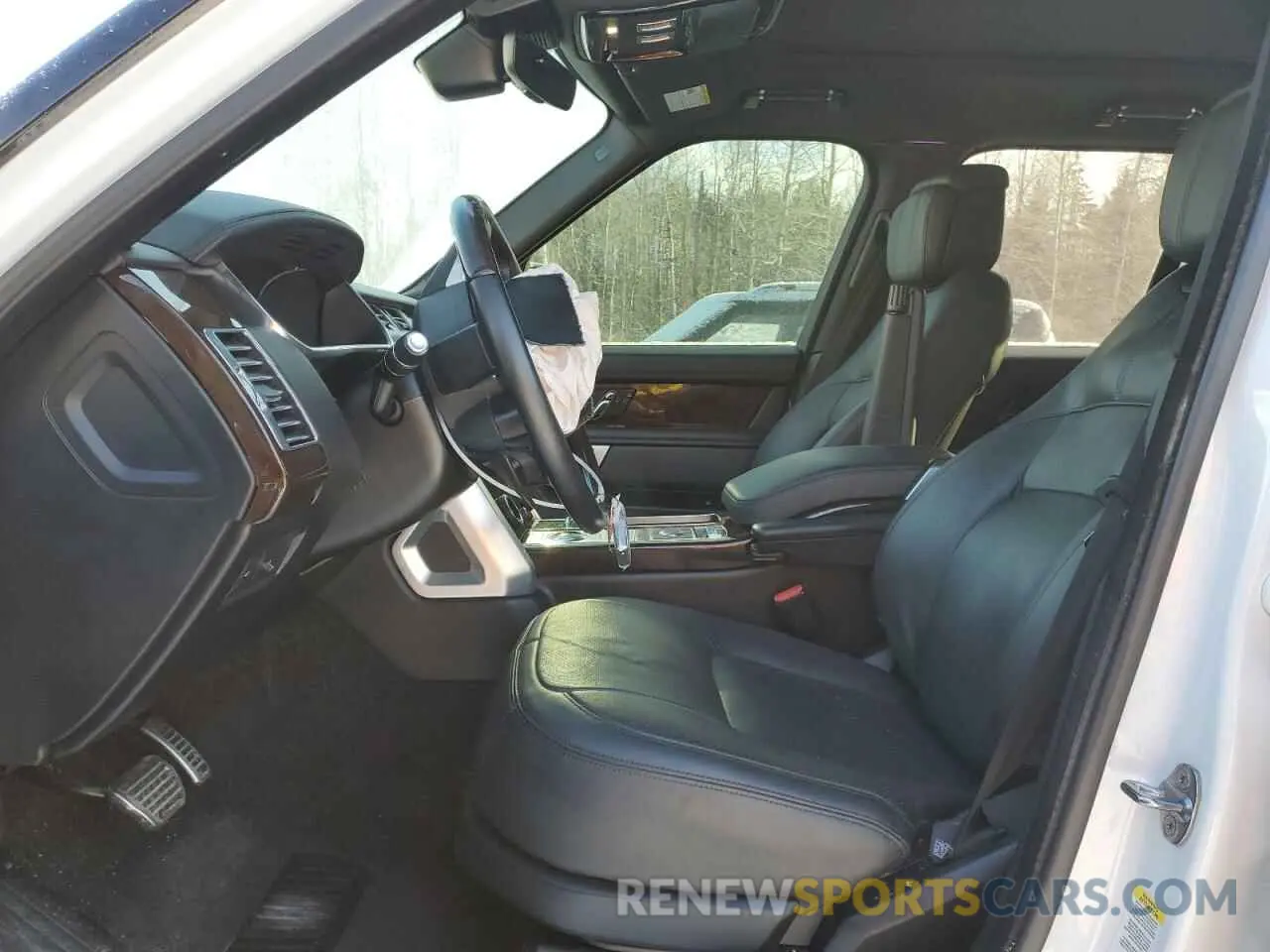7 fotografías del automóvil dañado SALGS2SEXMA438501 LAND ROVER RANGEROVER 2021
