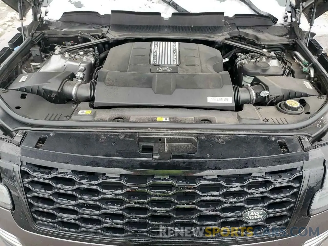 12 fotografías del automóvil dañado SALGS5SE2MA423301 LAND ROVER RANGEROVER 2021