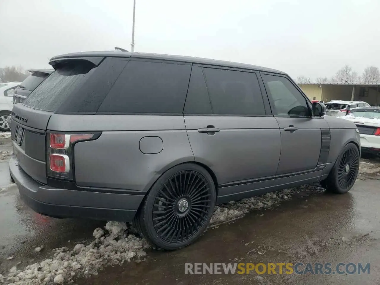 3 fotografías del automóvil dañado SALGS5SE2MA423301 LAND ROVER RANGEROVER 2021