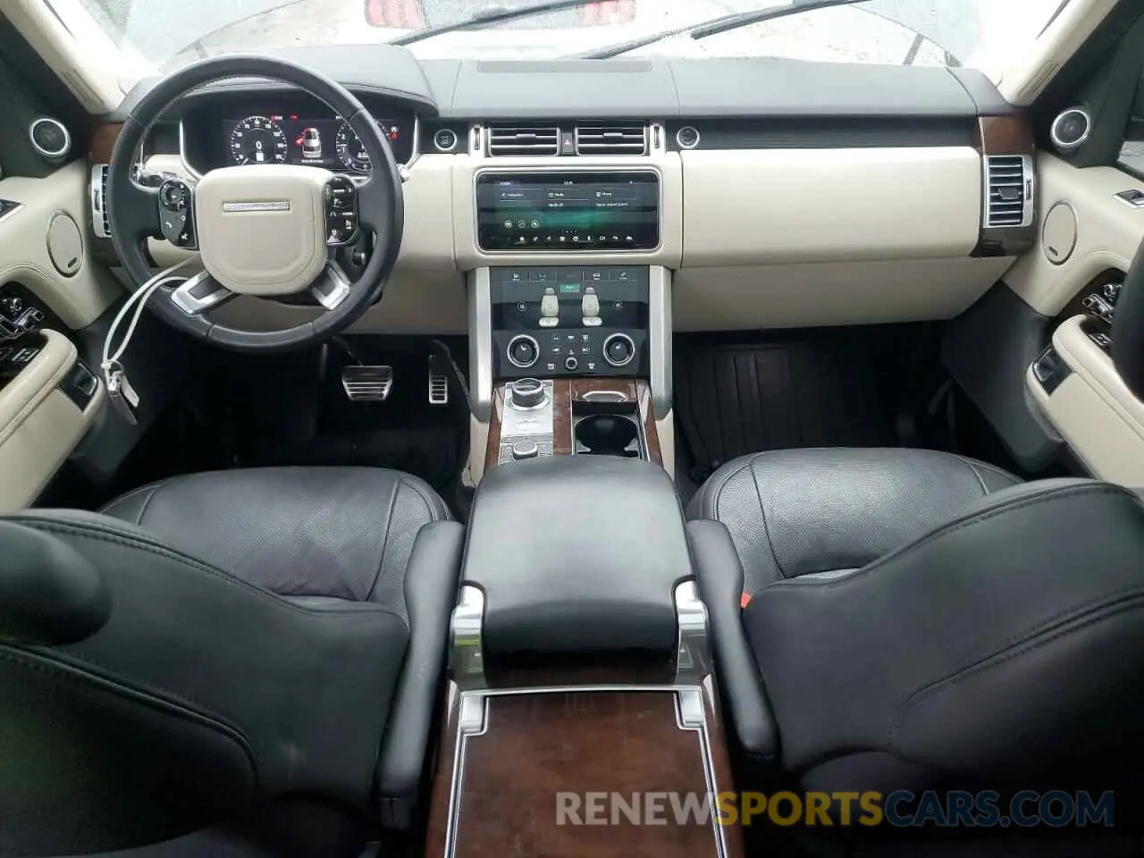 8 fotografías del automóvil dañado SALGS5SE2MA423301 LAND ROVER RANGEROVER 2021