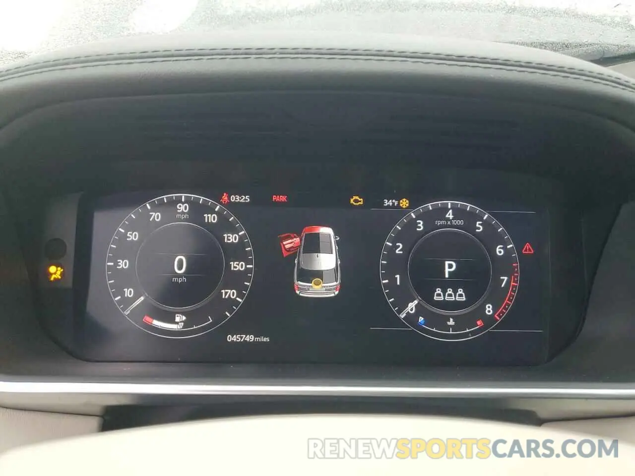 9 fotografías del automóvil dañado SALGS5SE2MA423301 LAND ROVER RANGEROVER 2021