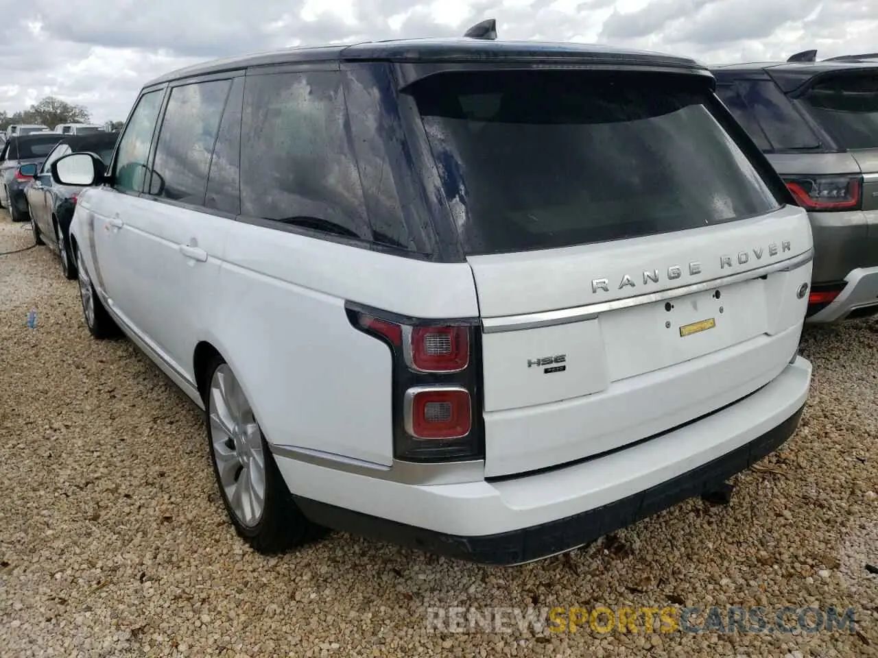 3 fotografías del automóvil dañado SALGS5SE5MA422191 LAND ROVER RANGEROVER 2021
