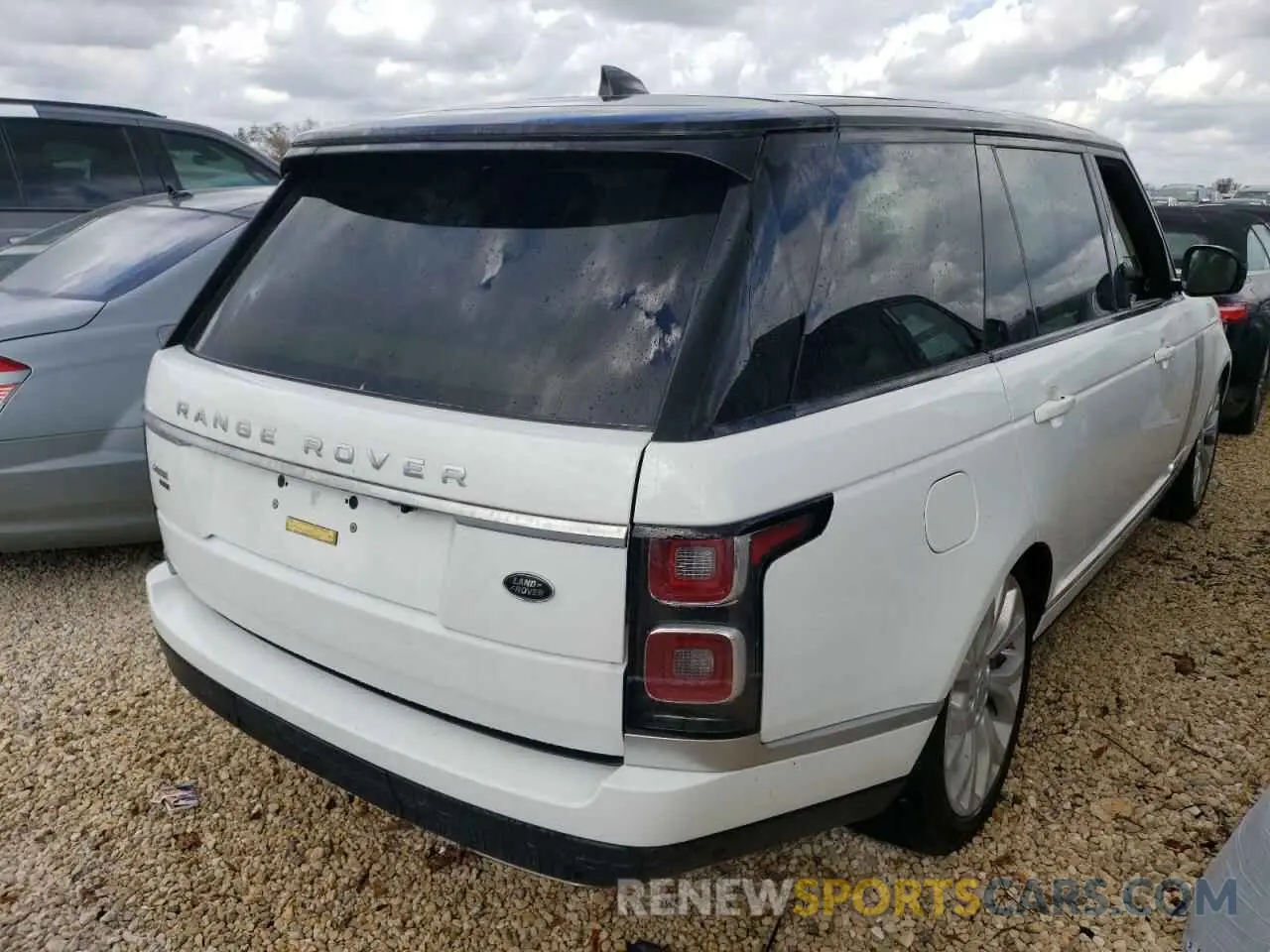 4 fotografías del automóvil dañado SALGS5SE5MA422191 LAND ROVER RANGEROVER 2021