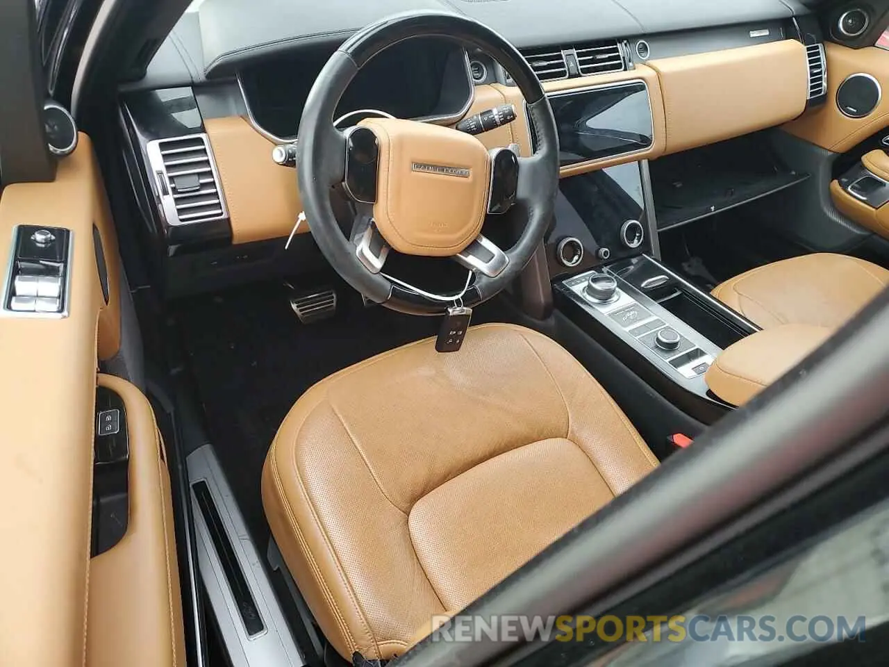 8 fotografías del automóvil dañado SALGU2SE4MA429206 LAND ROVER RANGEROVER 2021