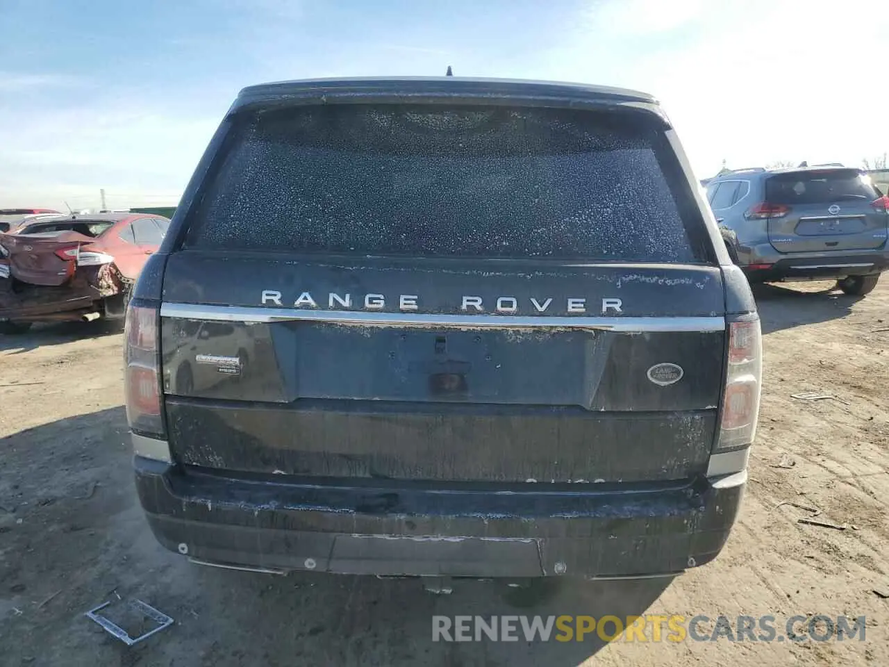 6 fotografías del automóvil dañado SALGV2SE3MA423815 LAND ROVER RANGEROVER 2021