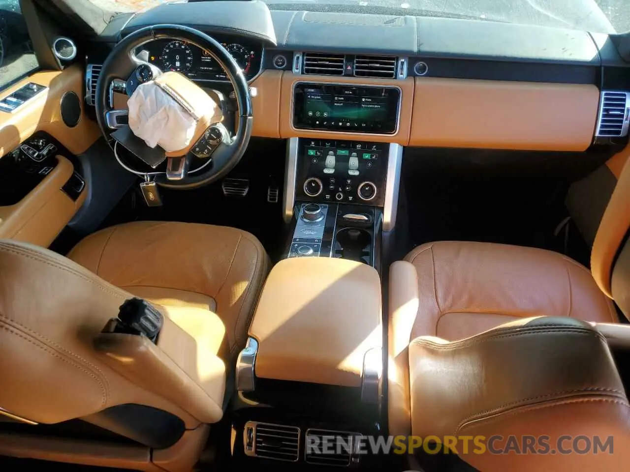 8 fotografías del automóvil dañado SALGV2SE3MA423815 LAND ROVER RANGEROVER 2021