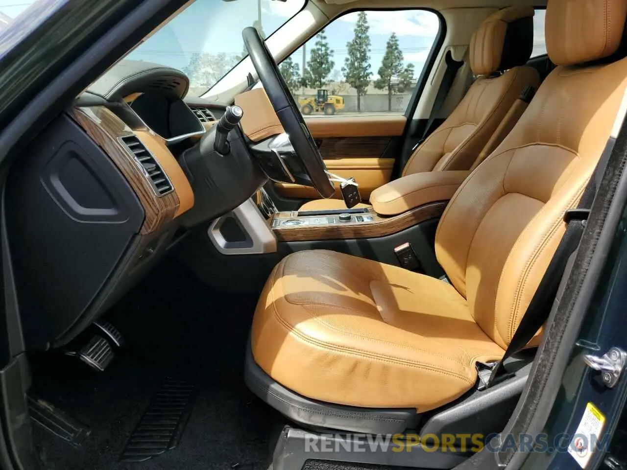 7 fotografías del automóvil dañado SALGV2SEXMA425822 LAND ROVER RANGEROVER 2021