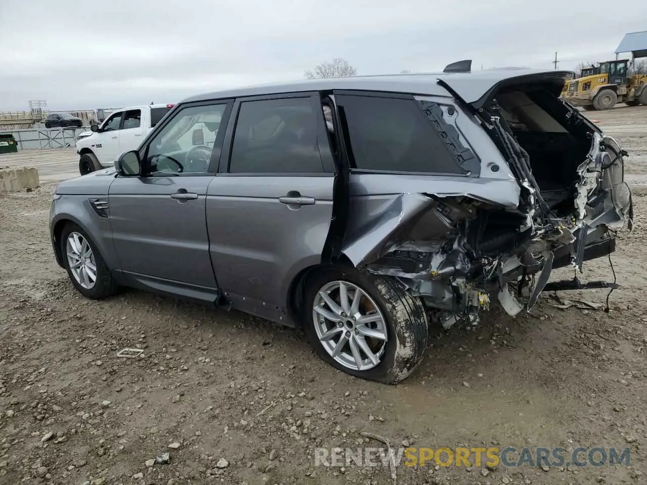 2 fotografías del automóvil dañado SALWG2SU2MA780626 LAND ROVER RANGEROVER 2021