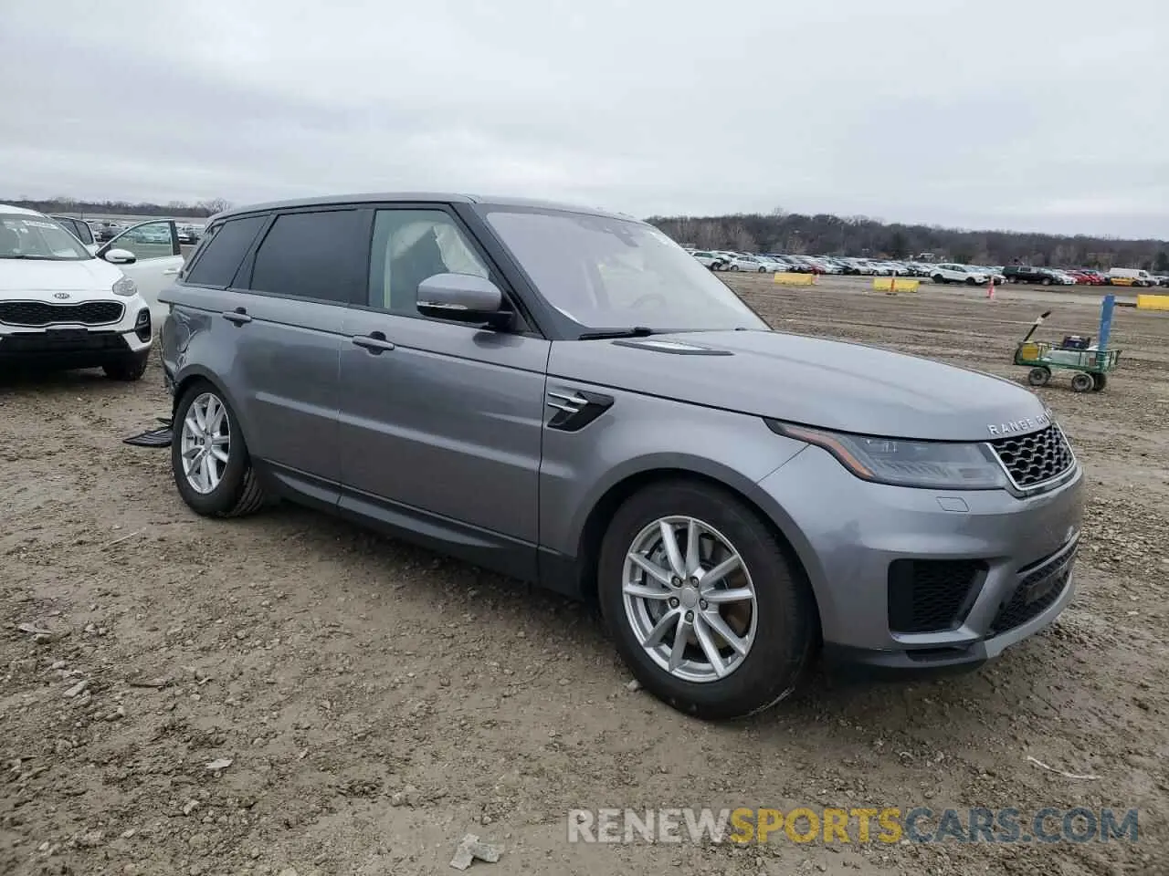 4 fotografías del automóvil dañado SALWG2SU2MA780626 LAND ROVER RANGEROVER 2021
