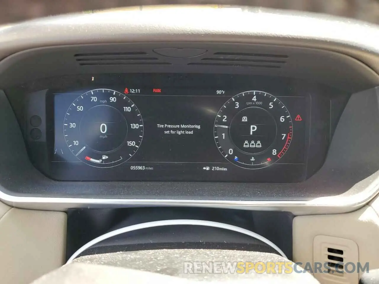 9 fotografías del automóvil dañado SALWG2SU3MA783342 LAND ROVER RANGEROVER 2021