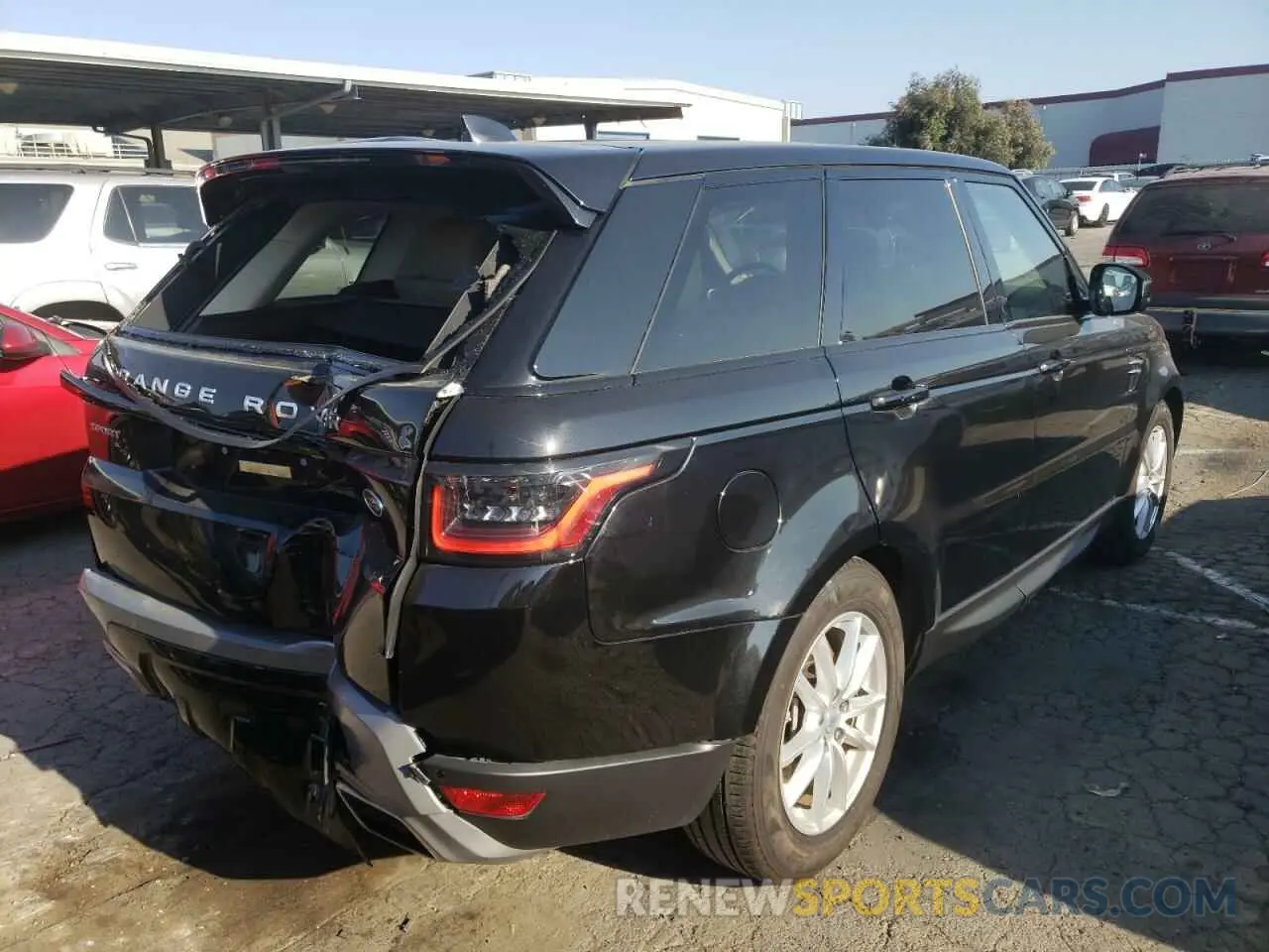 4 fotografías del automóvil dañado SALWG2SU6MA775607 LAND ROVER RANGEROVER 2021