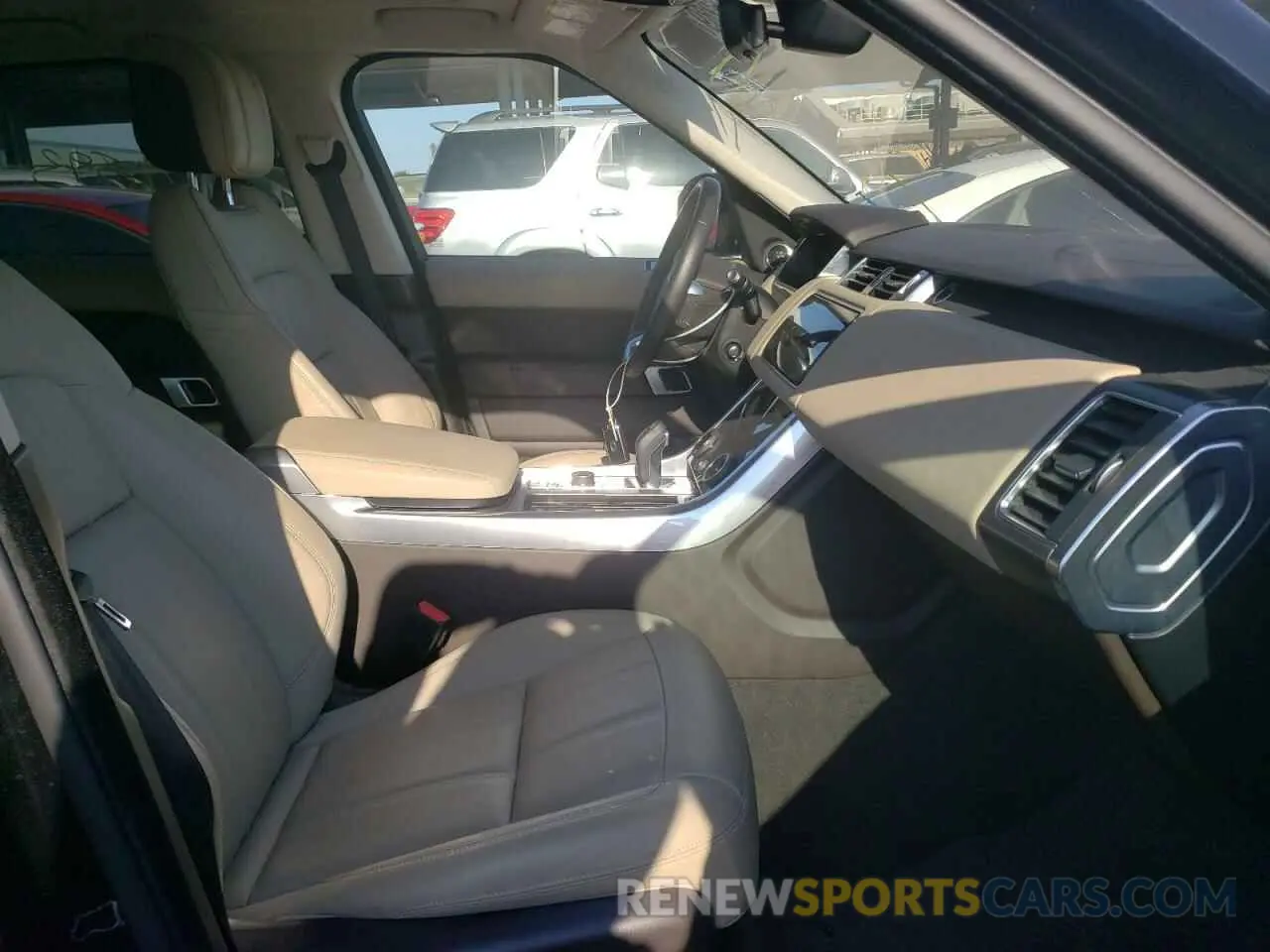 5 fotografías del automóvil dañado SALWG2SU6MA775607 LAND ROVER RANGEROVER 2021