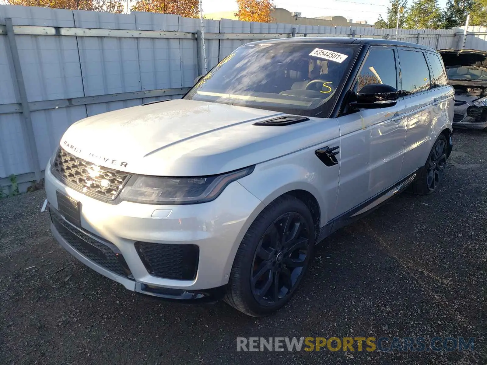 2 fotografías del automóvil dañado SALWR2RK5MA750082 LAND ROVER RANGEROVER 2021
