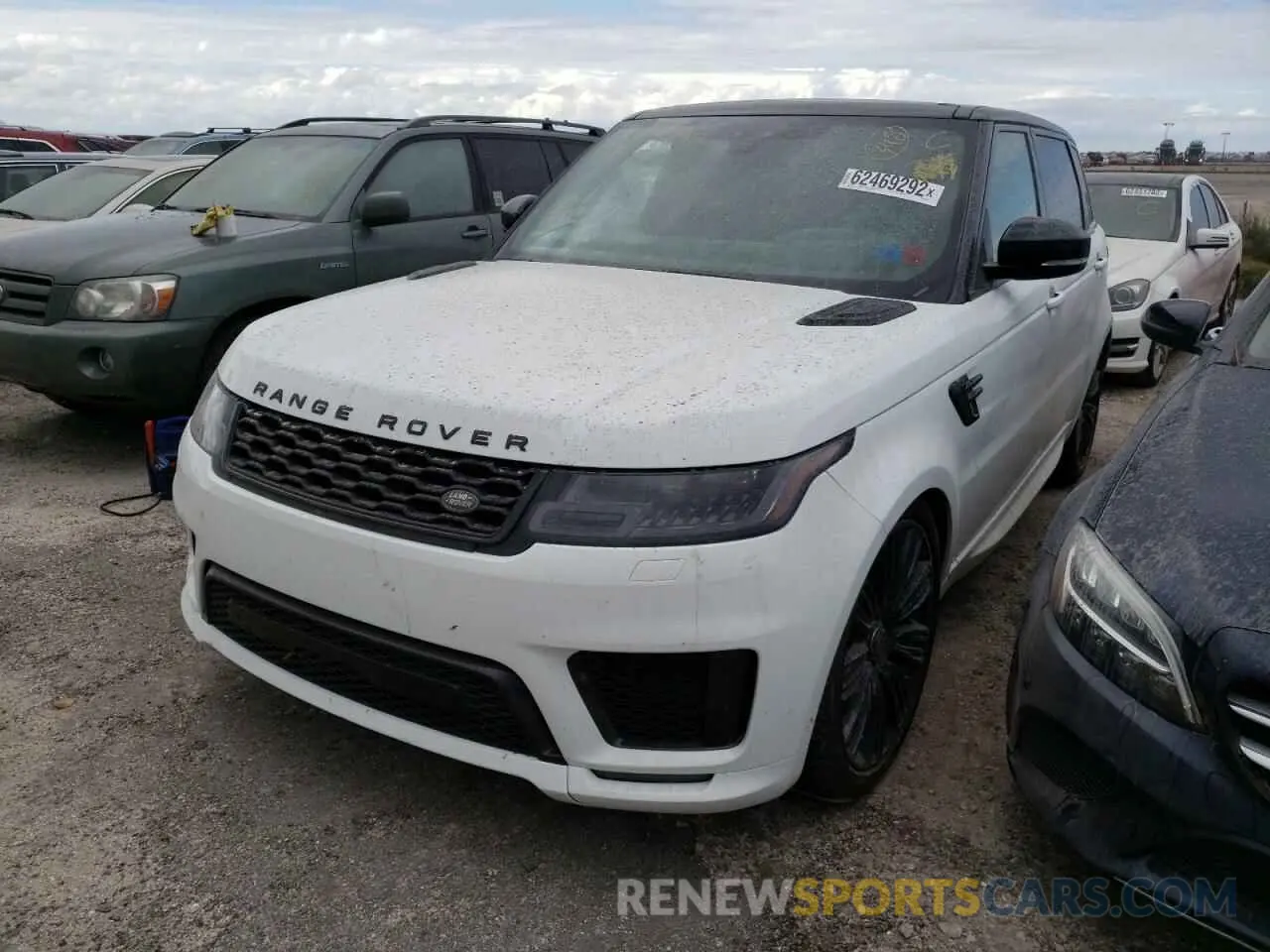 2 fotografías del automóvil dañado SALWR2SE2MA756586 LAND ROVER RANGEROVER 2021