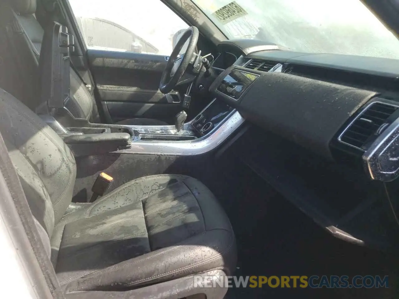5 fotografías del automóvil dañado SALWR2SE2MA756586 LAND ROVER RANGEROVER 2021
