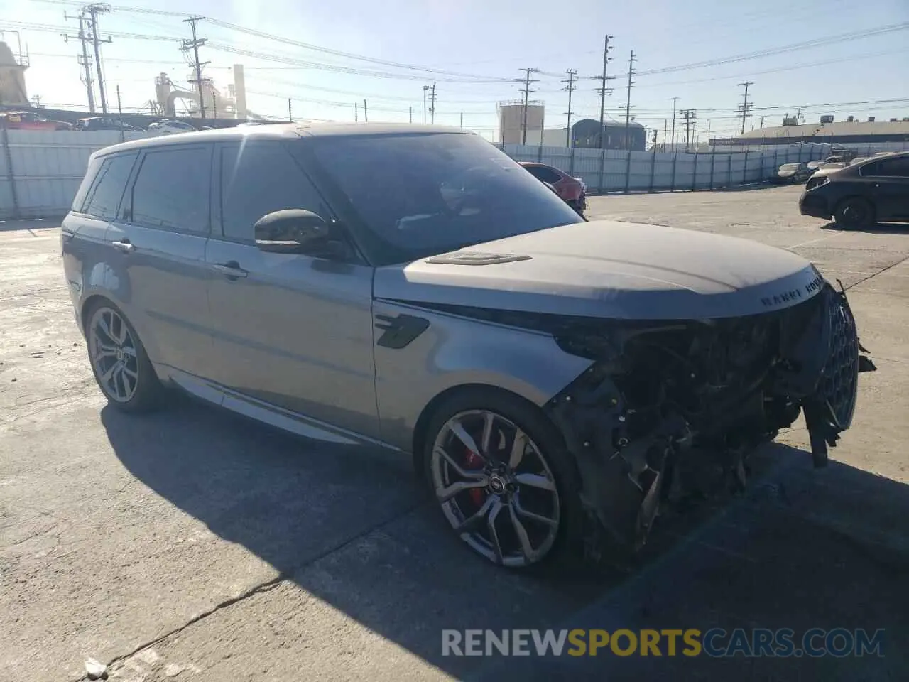 4 fotografías del automóvil dañado SALWR2SE7MA749066 LAND ROVER RANGEROVER 2021
