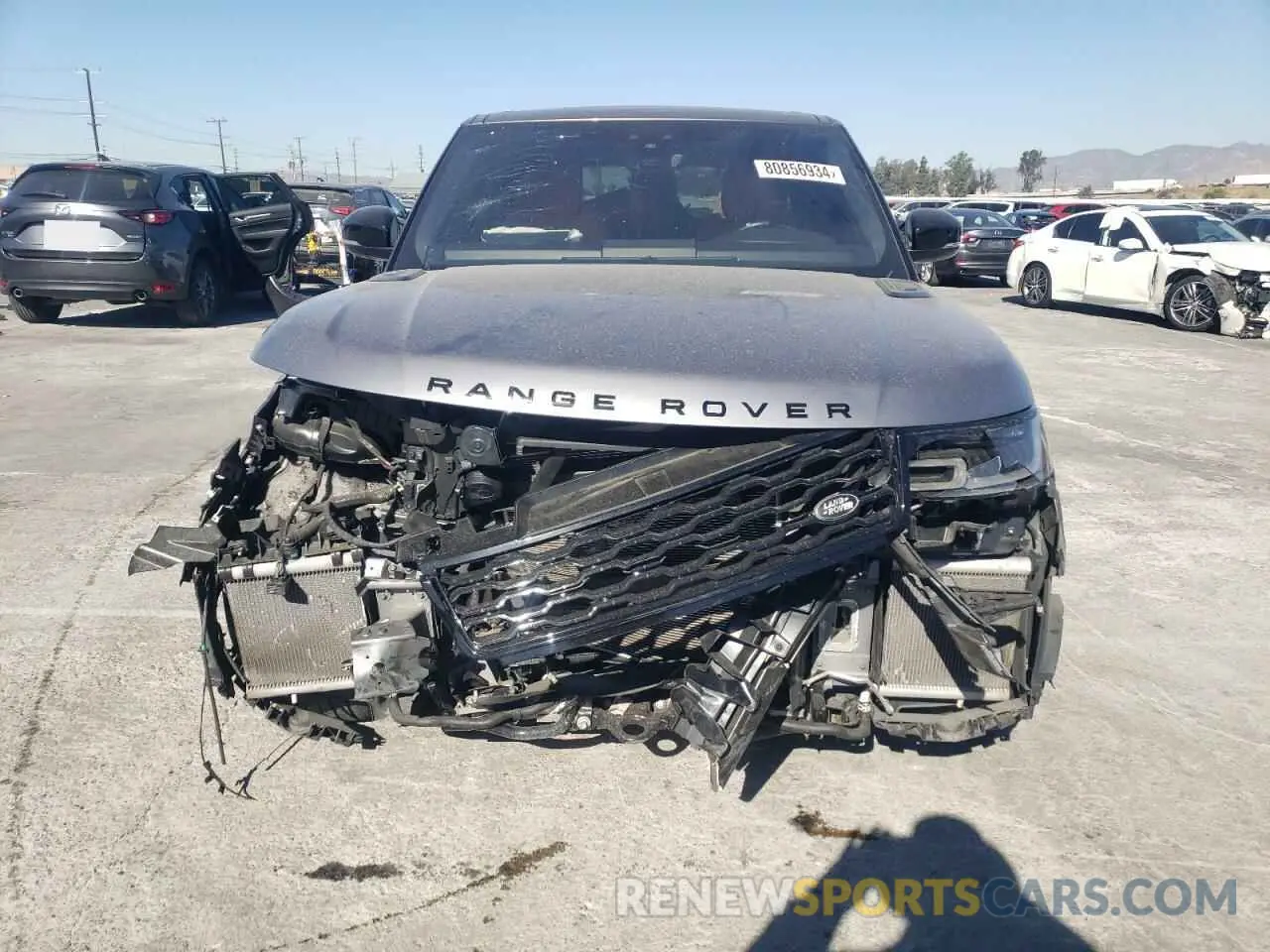 5 fotografías del automóvil dañado SALWR2SE7MA749066 LAND ROVER RANGEROVER 2021